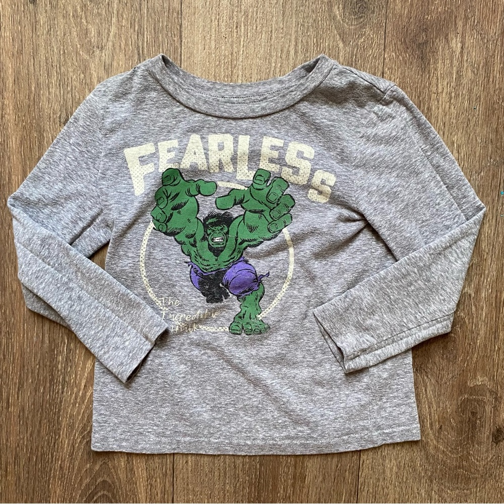 Jumping Beans Hulk Long Sleeve Tee